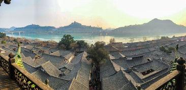 阆中古城视频,千年古韵，穿越时空的美丽画卷