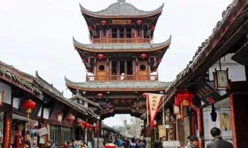 阆中古城视频,千年古韵，穿越时空的美丽画卷