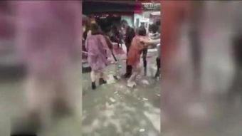 女人打架的视频,现场画面令人咋舌
