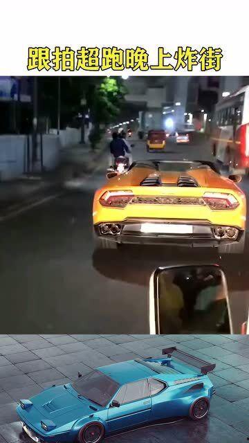超跑炸街视频,揭秘超跑炸街背后的激情与狂热