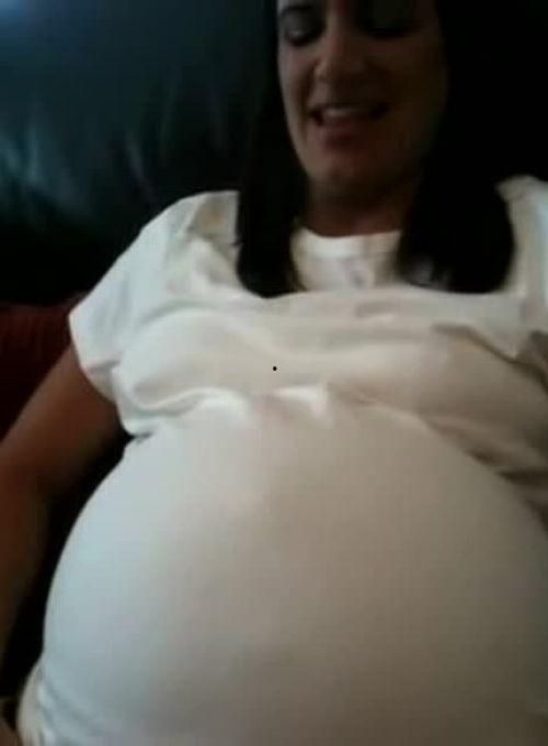 大肚子孕妇视频,温馨记录孕期生活点滴