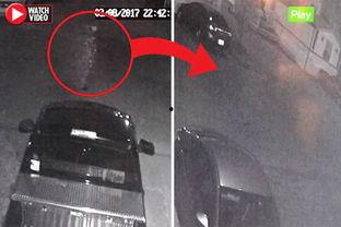 监控拍下的诡异视频,诡异视频揭秘未知之谜