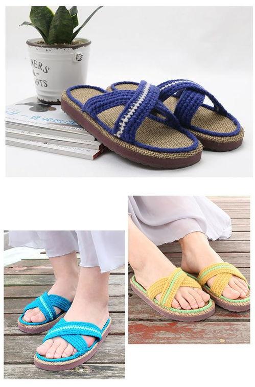 钩拖鞋的视频,轻松掌握家居DIY新技能