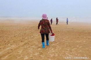 渔民赶海视频,渔民逐浪捕捞的生动瞬间