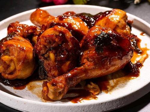 红烧鸡腿视频,色泽诱人，香气扑鼻，美味可口的家常菜教程