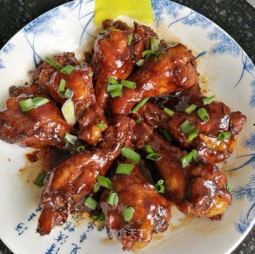 红烧鸡腿视频,色泽诱人，香气扑鼻，美味可口的家常菜教程