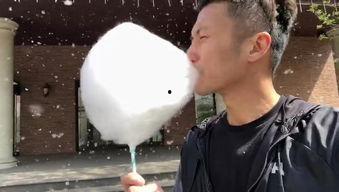 吃棉花糖的视频,甜蜜诱惑背后的趣味与挑战