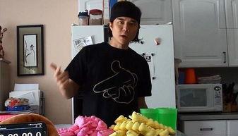 吃棉花糖的视频,甜蜜诱惑背后的趣味与挑战