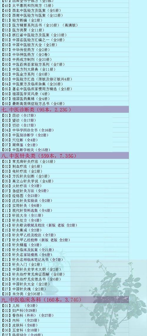中医视频教程,揭秘传统养生智慧，轻松掌握健康之道
