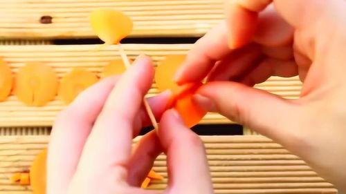 胡萝卜雕刻视频,创意视频教程解析